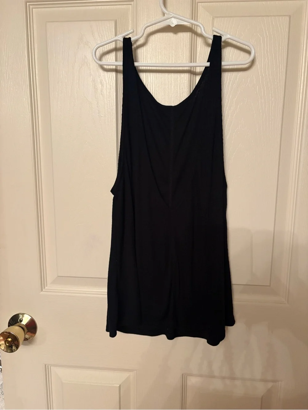 Free people - Basic Black Tank Top … open back.
